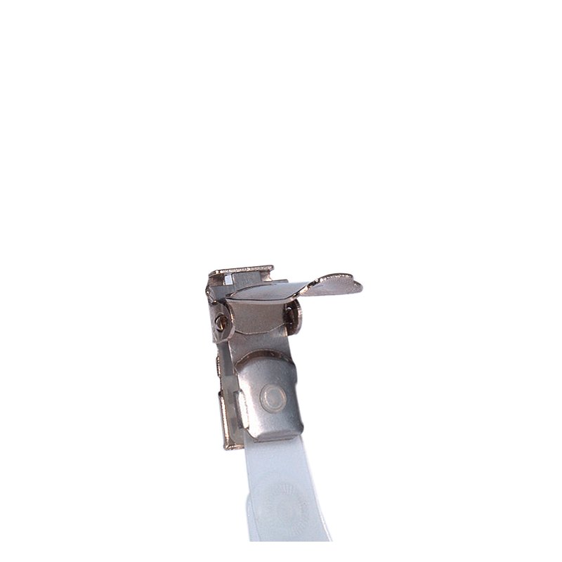 DURABLE badge avec clip, haut fermé, 90×60 mm, 25 pièces