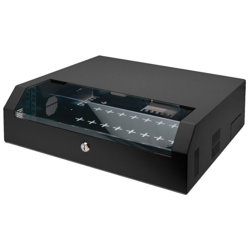 DIGITUS armoire réseau murale 19", 5U rack, noir
