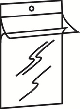 Leitz hangmap A5, doorzichtig PVC 0,20 mm, met oogje