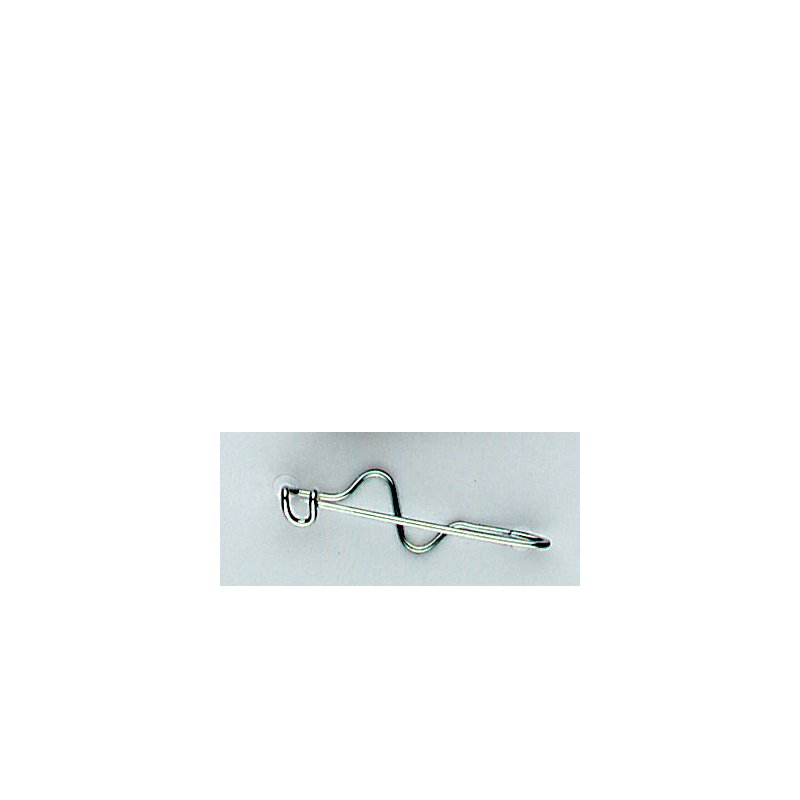 DURABLE badge avec épingle de sécurité, 90 × 54 mm, transparent, 50 pièces