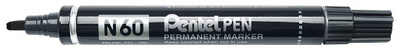 Pentel permanente marker, blauw, wigpunt, 1,5-5,5 mm