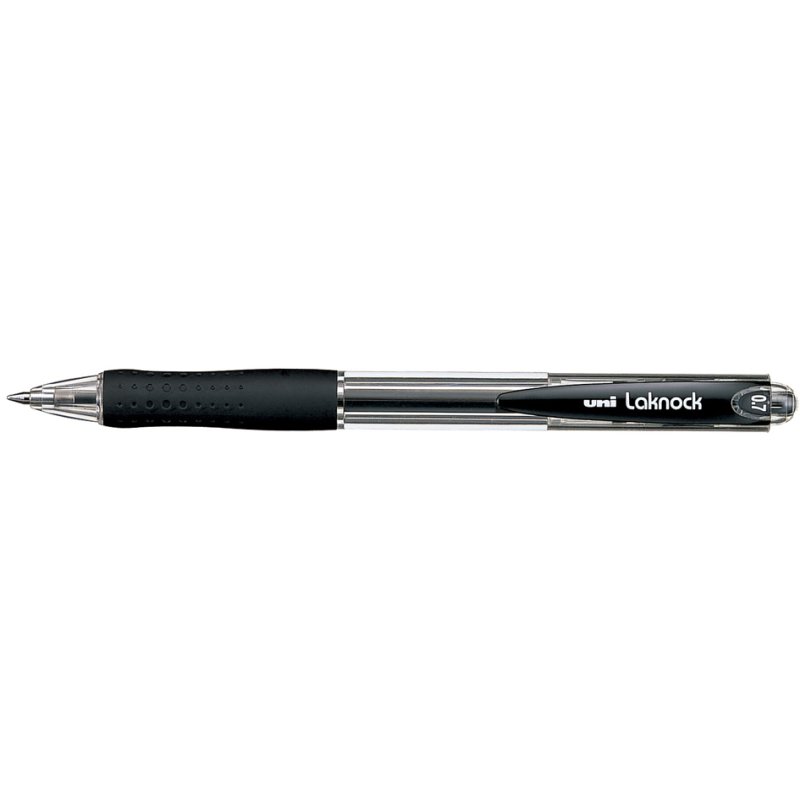 uni-ball Laknock drukbalpen, navulbaar, zwart, 1,0 mm