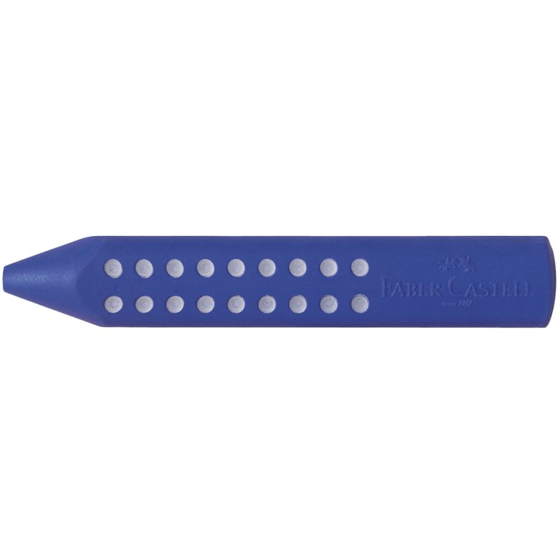 Faber-Castell gomme triangulaire GRIP 2001, rouge/bleu, sans PVC, 10 pièces