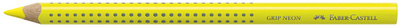 FABER-CASTELL droge markeerstift GRIP TEXTLINER DRY, oranje, driekant