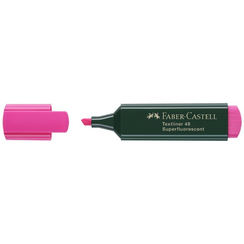 Faber-Castell surligneurs TEXTLINER 48, rechargeables, rose