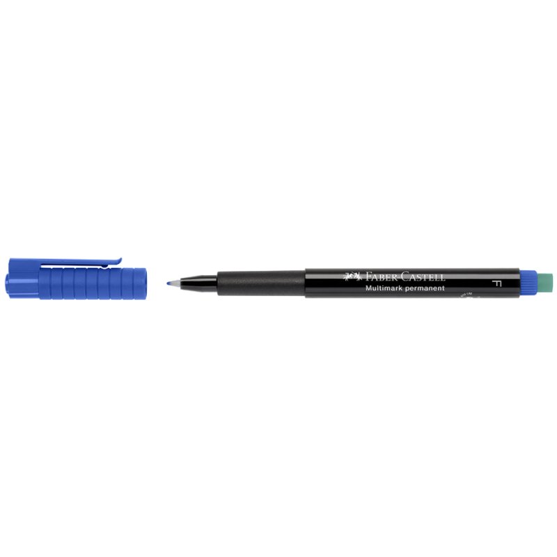 Faber-Castell marqueur permanent, vert, pointe moyenne 1,0 mm