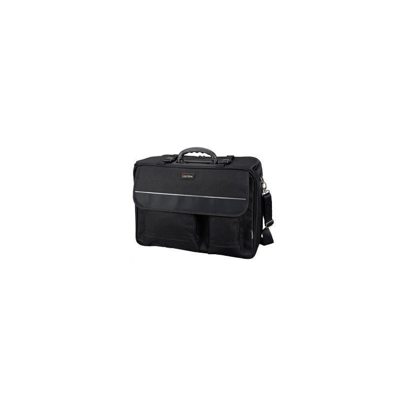 LiGHTPAK pilotenkoffertje THE FLIGHT, zwart, polyester, 46×20×34 cm