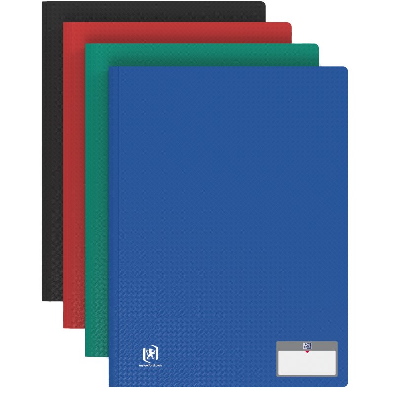 Oxford Cahier Memphis, A4, 4 couleurs assorties, 10 pièces