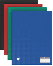 Oxford Memphis showboek A4, 100 hoezen, verschillende kleuren, 10 stuks