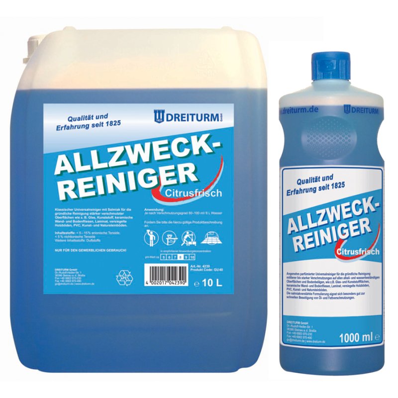 DREITURM allesreiniger met salmiak, 10 liter
