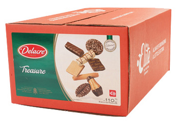 HELLMA koekjesmix Treasure by Delacre, 110 stuks