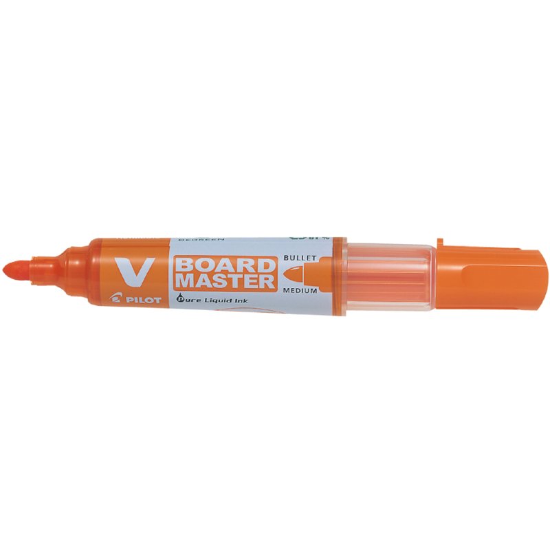 PILOT marqueur de tableau blanc V Board Master, rechargeable, bleu, rond 6,0 mm