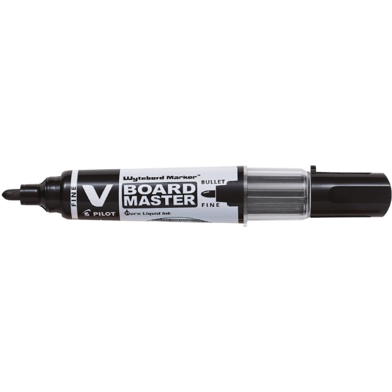 PILOT marqueur de tableau blanc V Board Master, rechargeable, bleu, rond 6,0 mm