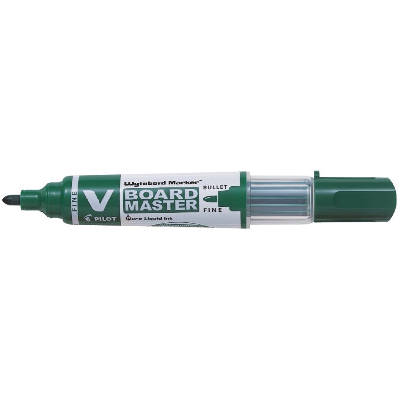 PILOT marqueur de tableau blanc V Board Master, rechargeable, bleu, rond 6,0 mm