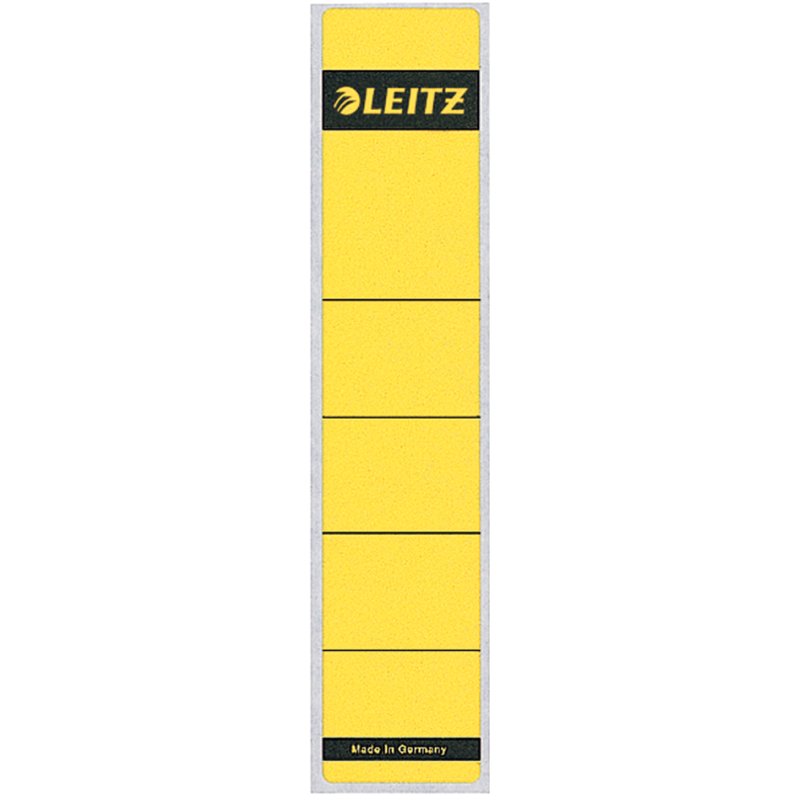 LEITZ étiquettes de dos pour classeur, 39×192 mm, vert, 10 pièces