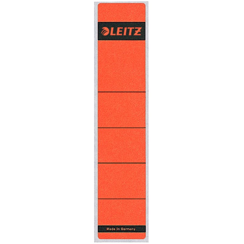 LEITZ étiquettes de dos pour classeur, 39×192 mm, vert, 10 pièces