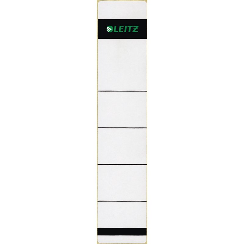 LEITZ étiquettes de dos pour classeur, 39×192 mm, vert, 10 pièces