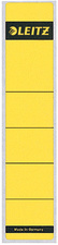 LEITZ rugetiketten voor ordners, 39×192 mm, blauw, 10 stuks