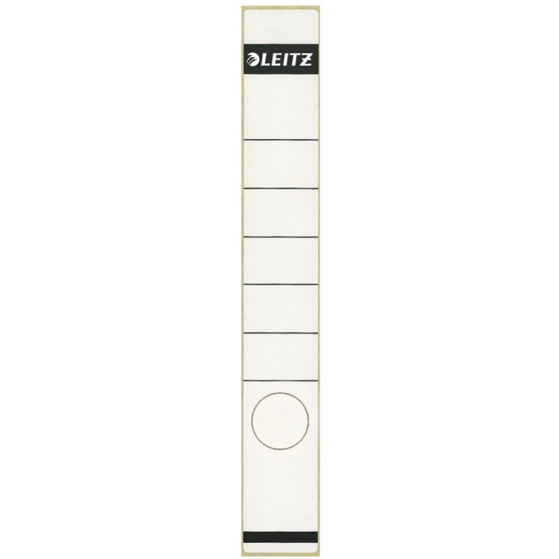 LEITZ étiquettes de dos pour classeur, 39×285 mm, blanc, 10 pièces