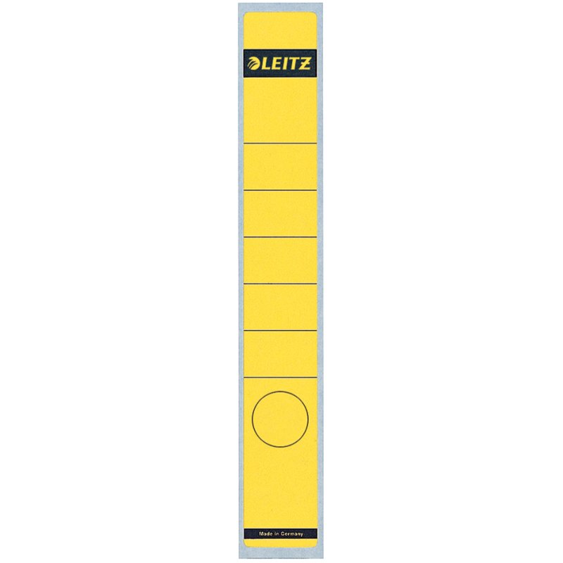 LEITZ étiquettes de dos pour classeur, 39×285 mm, blanc, 10 pièces