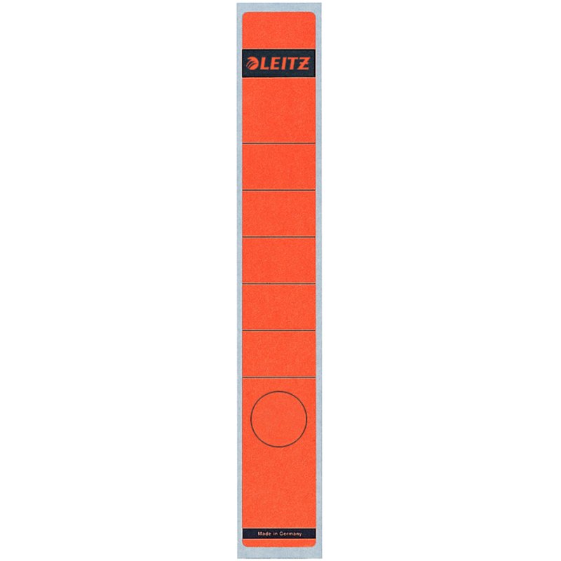 LEITZ étiquettes de dos pour classeur, 39×285 mm, blanc, 10 pièces