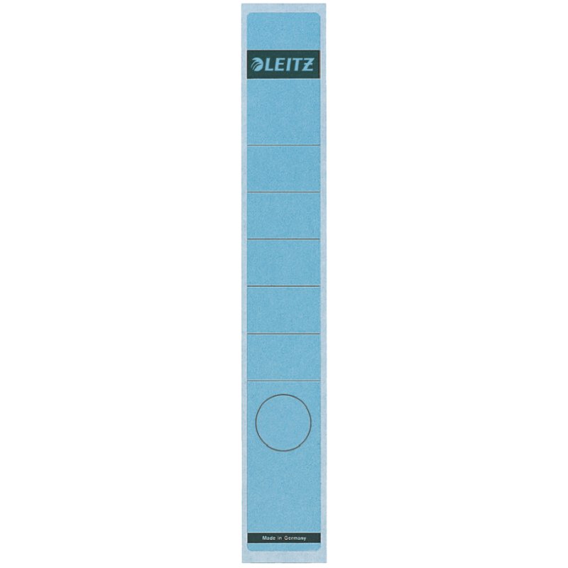 LEITZ étiquettes de dos pour classeur, 39×285 mm, blanc, 10 pièces