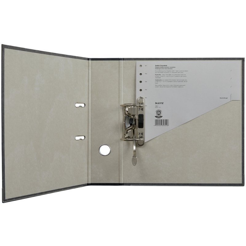 LEITZ divider sheets A4 oversized, grey, 240×205 mm, 100 pieces