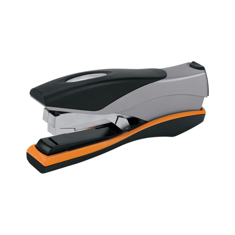 Rexel agrafeuse Optima 40, noir/argent/orange, 40 feuilles, profondeur d'insertion 70 mm
