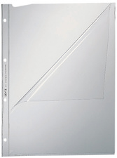 LEITZ presentatiemappen A4, PVC glashelder 0,08 mm, 100 stuks