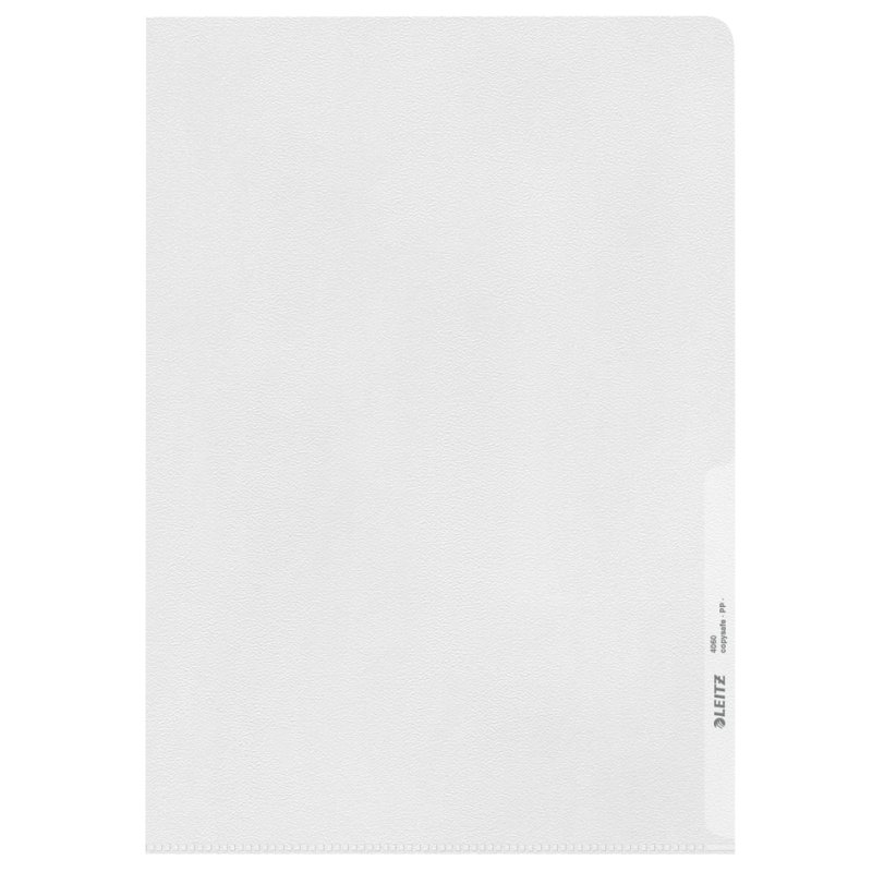 LEITZ pochettes de documents extra résistantes A4, PP structuré 0,17 mm, 100 pièces