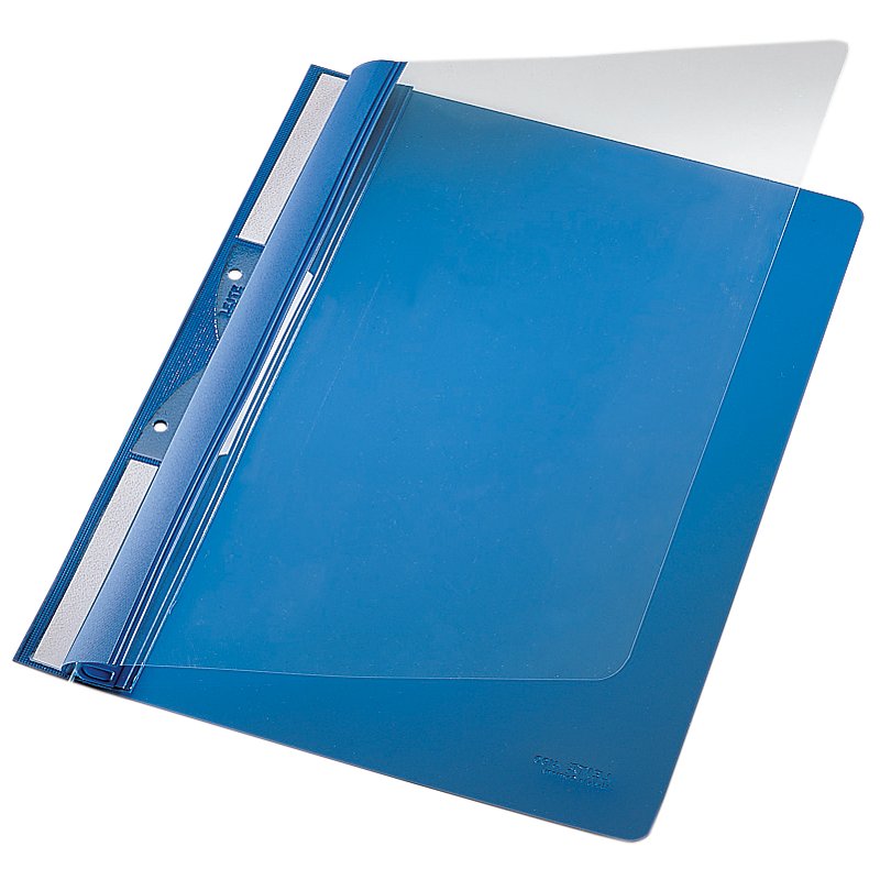 LEITZ agrafeuse suspendue A4, PVC, rouge, avant transparent