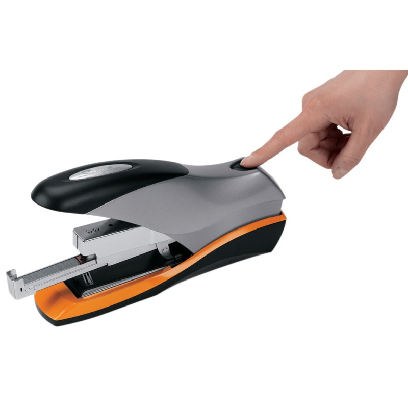 Rexel Optima 70 agrafeuse, noir/argent/orange, 70 feuilles, 68 mm