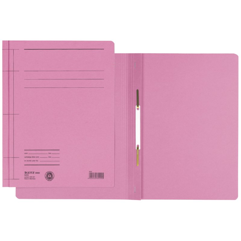 LEITZ snelhechter Rapid A4, roze, 250 vel capaciteit, 25 stuks