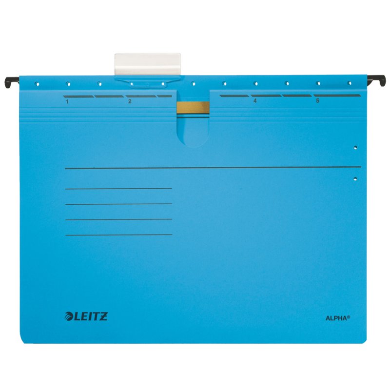 LEITZ dossiers suspendus A4, rouge, 25 pièces
