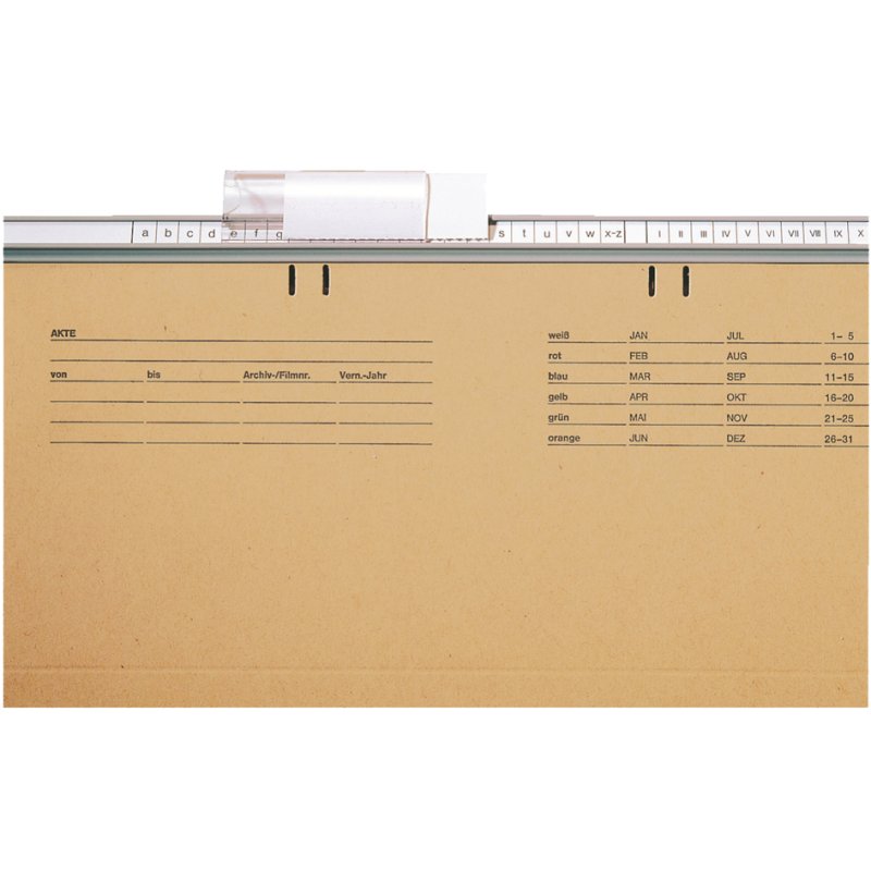 LEITZ full-view ring binders, plastic, 60 mm, transparent, 50 pieces