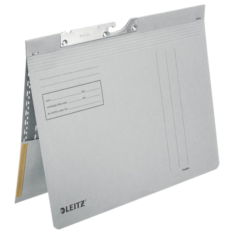 Leitz classeurs mobiles, gris, A4, 50 pièces