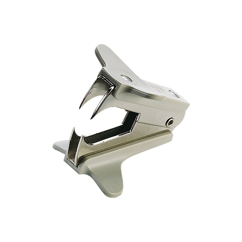 LEITZ staple remover, grey, metal with plastic grip
