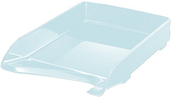 LEITZ brievenbak Elegant A4, transparant polystyrol, stapelbaar