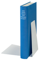 LEITZ boekensteun, zwart, 125×145×140 mm, metaal
