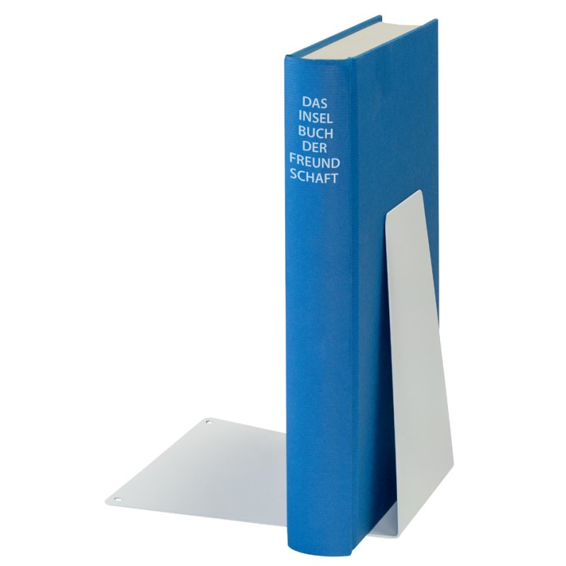LEITZ serre-livres, blanc, 125×145×140 mm, métal époxy