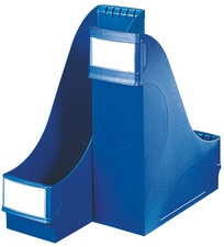 LEITZ staande verzamelaar extra breed, A4, polystyrol, blauw