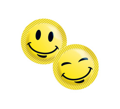HELLMA suikerzakjes Happy design, 400 stuks à 3,6g, displaydoos