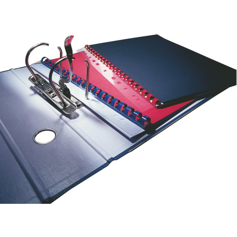 LEITZ pochettes de classement A4, transparentes, perforation 21 trous, 25 pièces