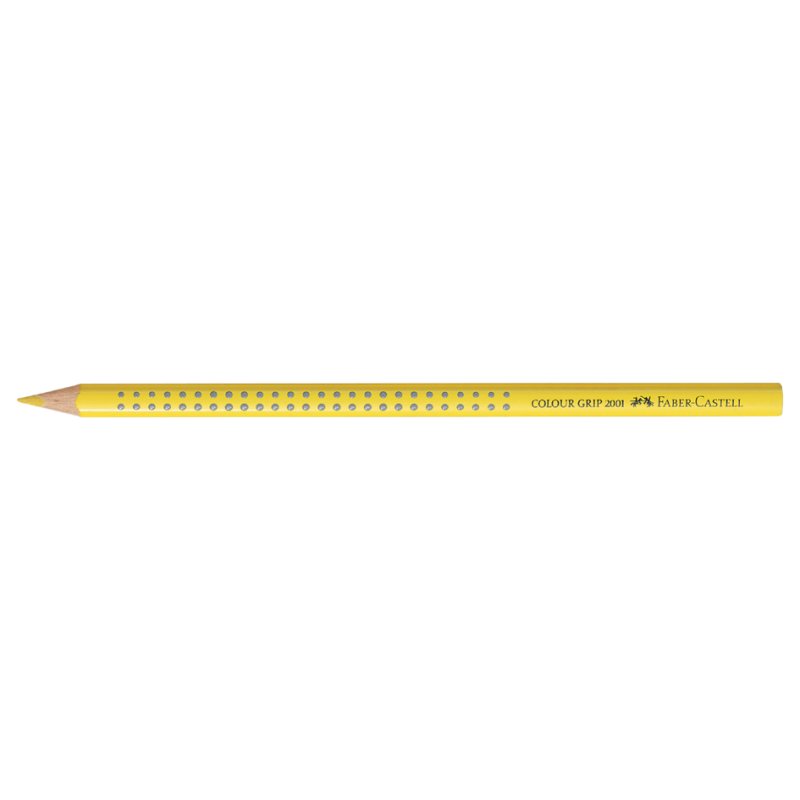 Faber-Castell driehoekige gekleurde potlood, rood, watervast, 3,0 mm