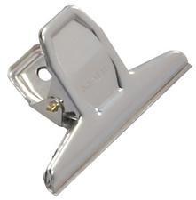 MAUL briefklemmer MAULpro, vernikkeld metaal, 125 mm, klembreedte 30 mm
