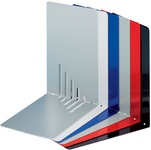 MAUL boekensteun, wit, 140×140×85 mm, 2 stuks