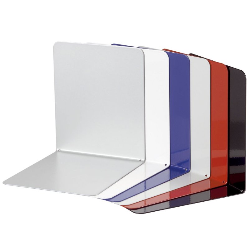 MAUL serre-livres avec protection de surface, noir, 120×140×140 mm, 2 pièces