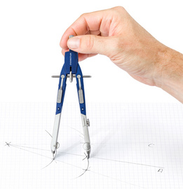 STAEDTLER passer Mars Comfort 552, snelverstelling, max 350 mm diameter