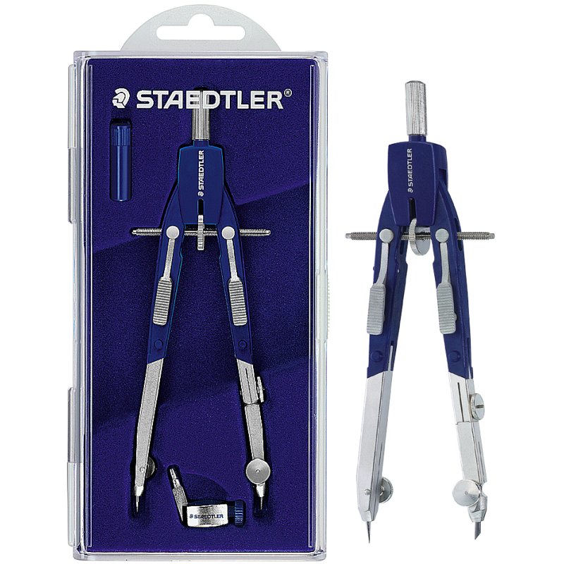 STAEDTLER compas Mars Comfort 552, réglage rapide, diamètre max 350 mm