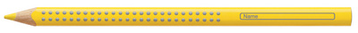 Faber-Castell kleurpotlood Jumbo GRIP, driehoekig, wit, 5,3 mm